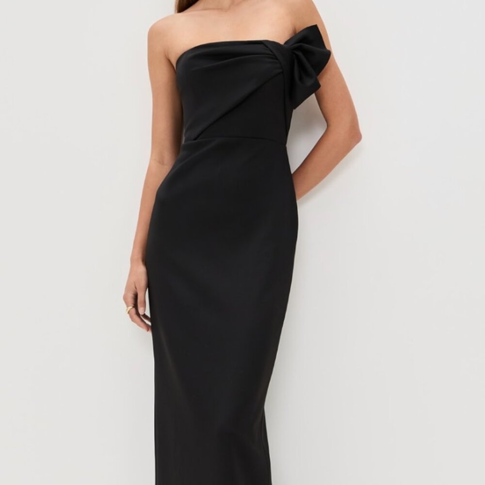 NEW WITH TAGS- BLACK-TIE DRESS- FORMAL- WEDDING GUEST- SPECIAL EVENT